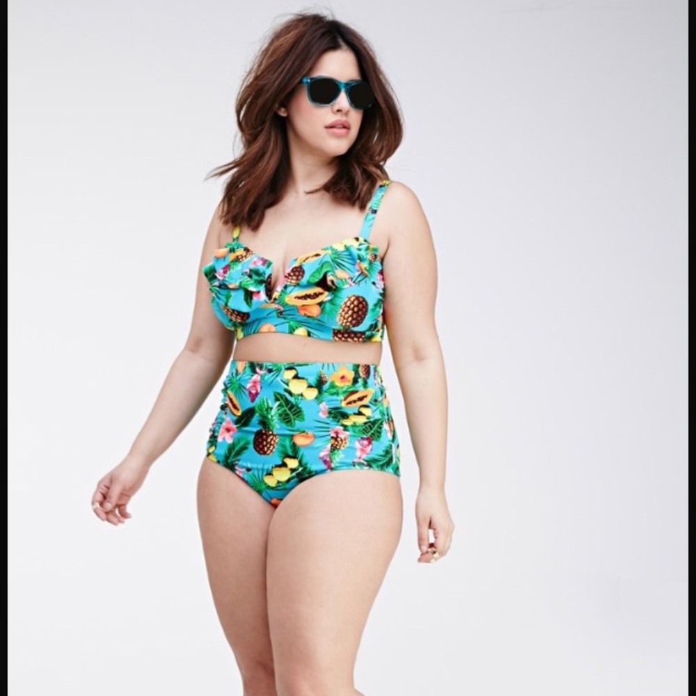 Forever 21 Plus size bathing suit swim
